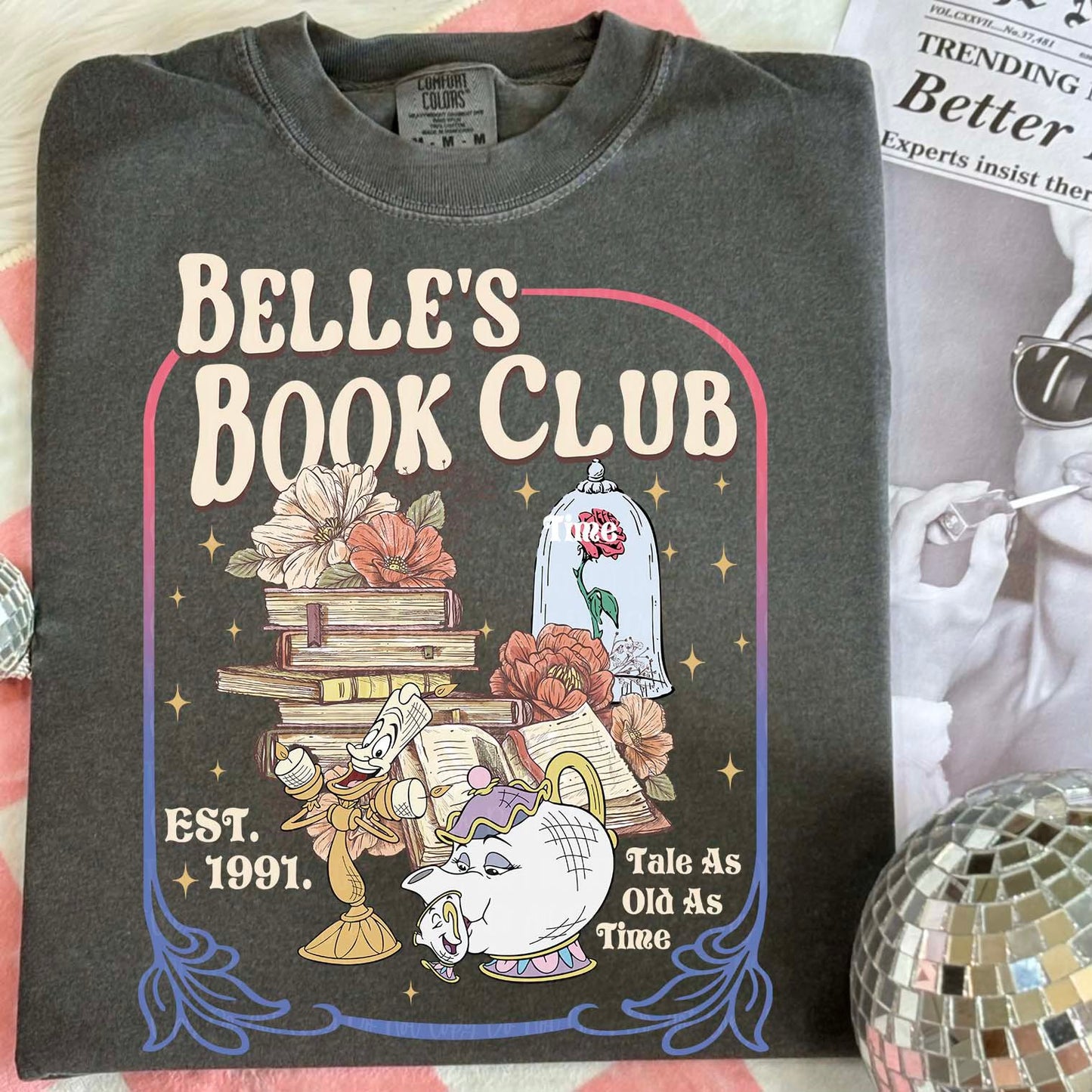 Belle's Book Club Tee