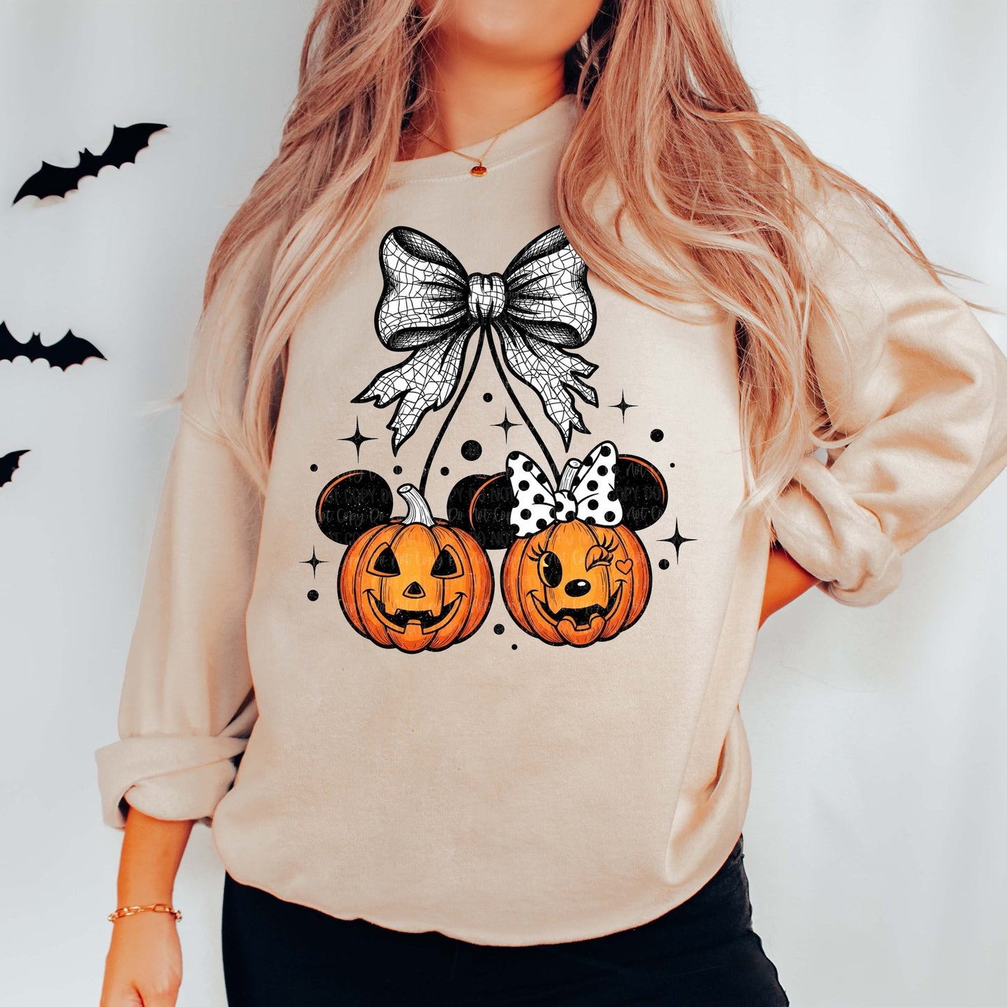 Mouse Pumpkin Cherry Crewneck