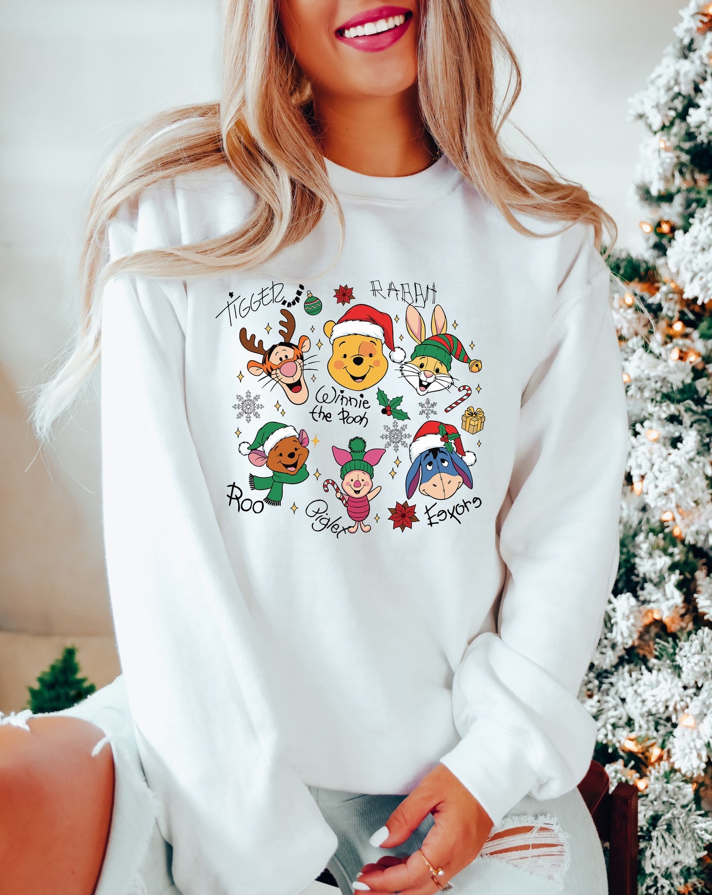 Pooh Crew Christmas Crewneck