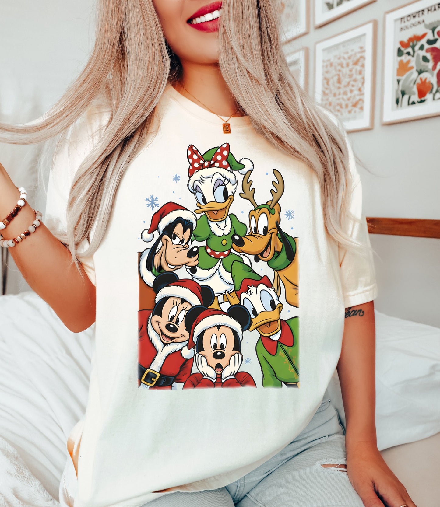 Mouse and Friends Christmas Tee