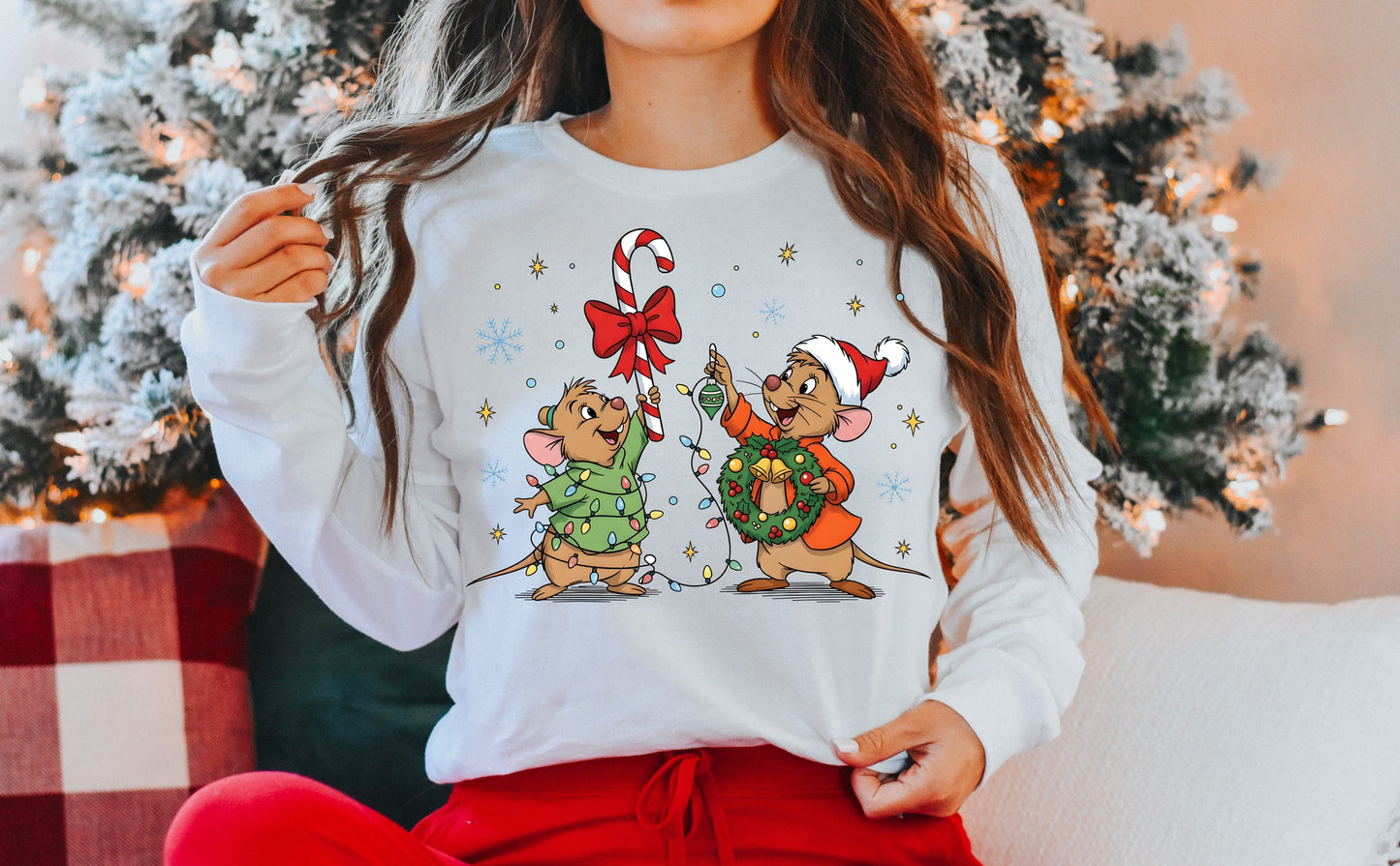 Christmas Mice Crewneck