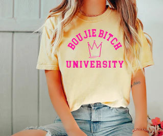 Boujie B**** University tee