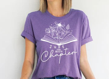 Just One More Chapter Tee
