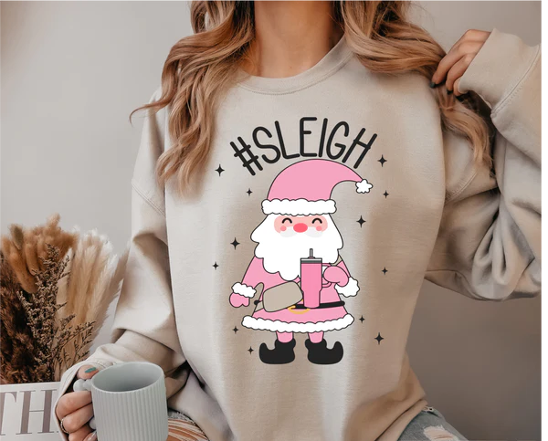 #Sleigh Boujee Santa Crewneck