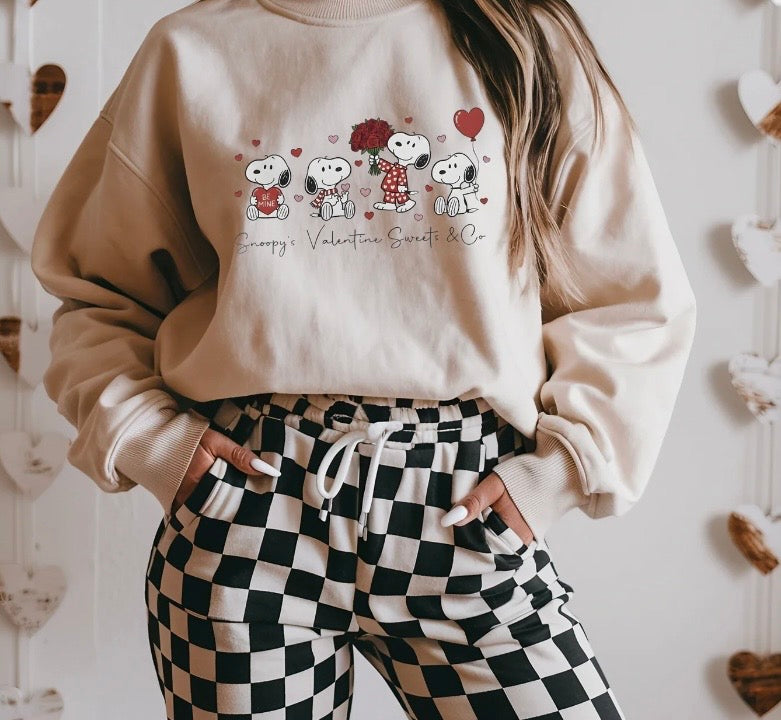 Snoopy's Sweets and Co Crewneck
