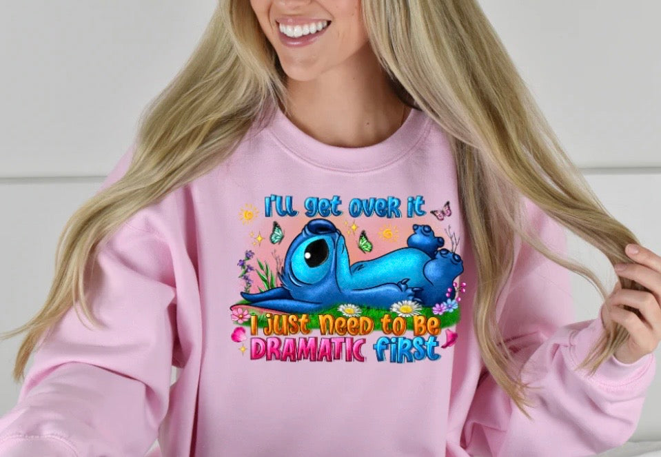 Dramatic Stitch Crewneck