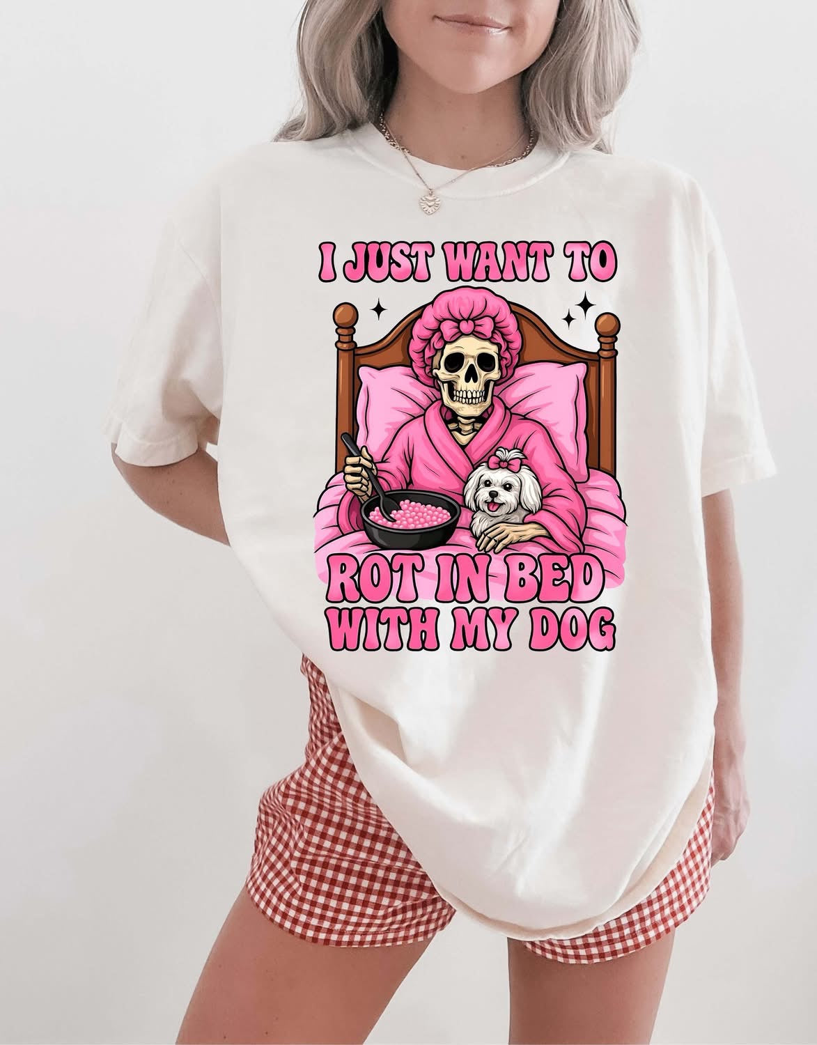 I just want to rot in bed Tee