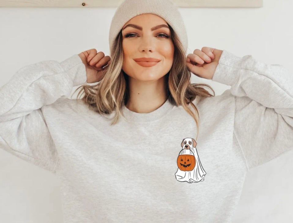 Ghost Dog Crewneck (pocket)