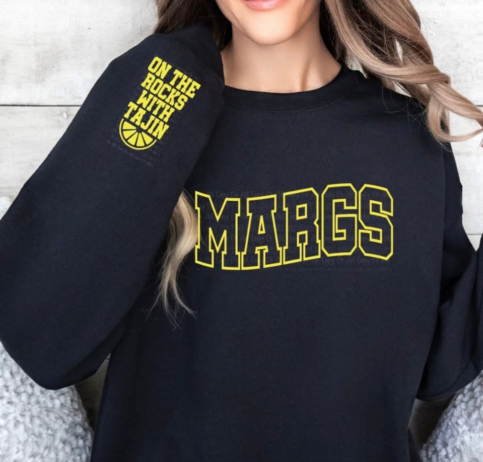 Margs Crewneck with sleeve detail