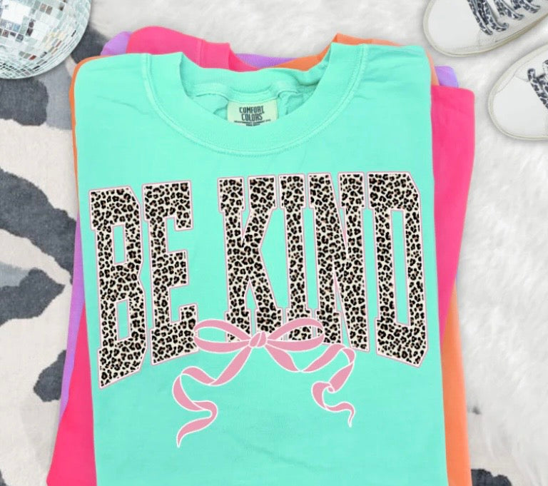 Cheetah Be Kind Tee