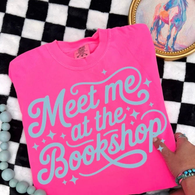 Meet me at the bookshop tee