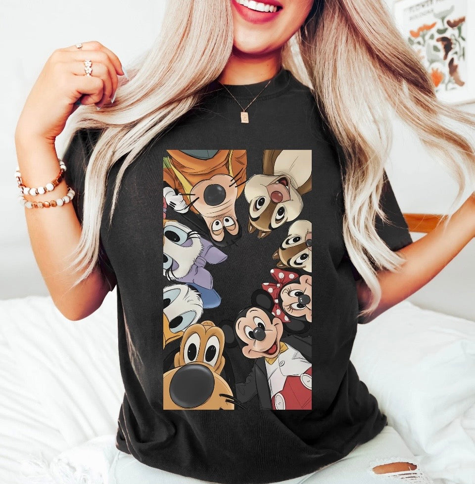 Mouse and friends photo Tee