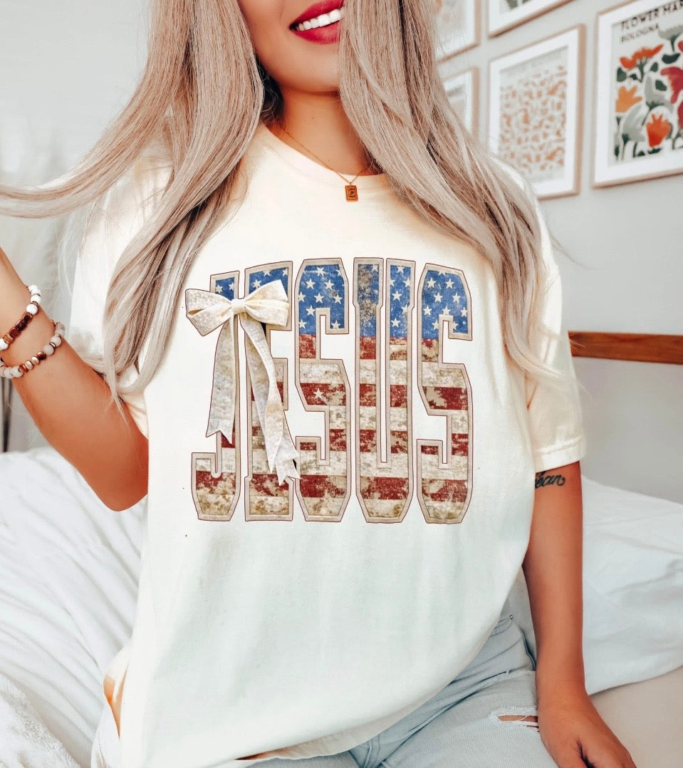 Jesus Flag Tee