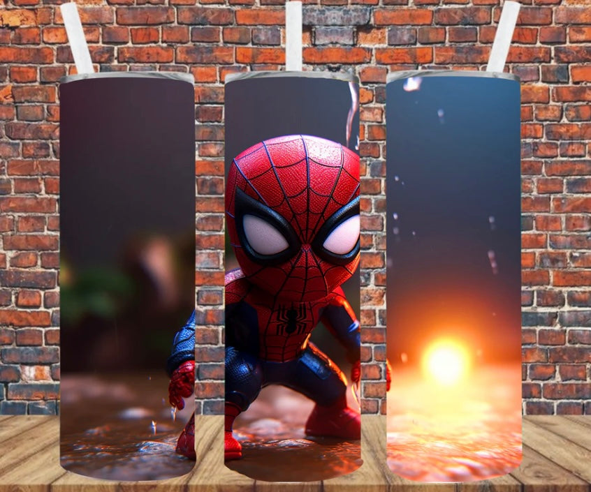 Spidey Skinny Tumbler