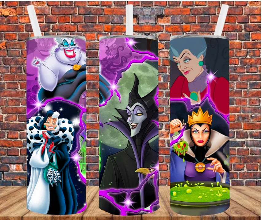 Villains Skinny Tumbler