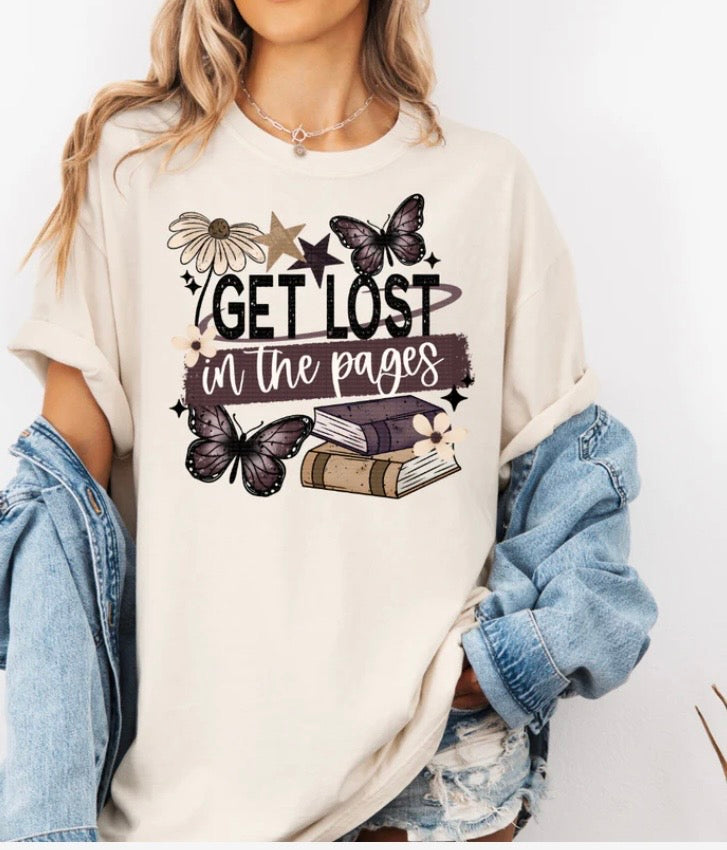 Get Lost in the Pages Tee