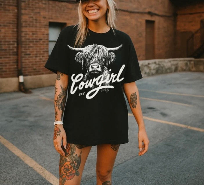 Hyland Cowgirl Tee