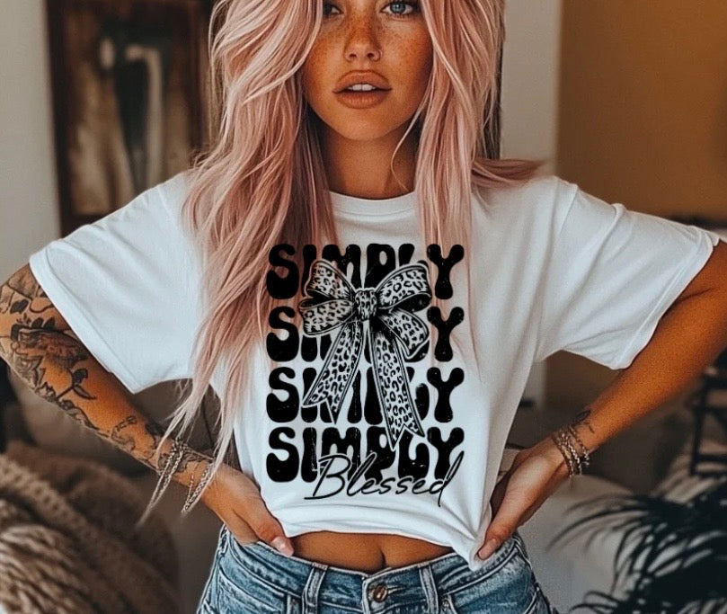 Simply Blessed Tee
