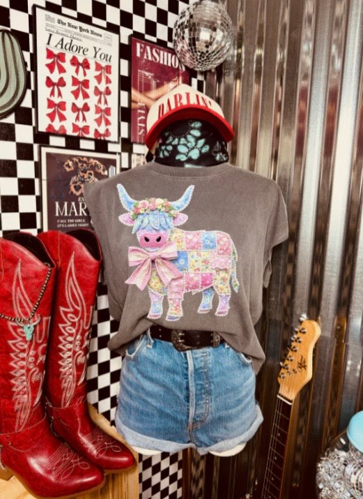 Pastel Patchwork Hyland Tee