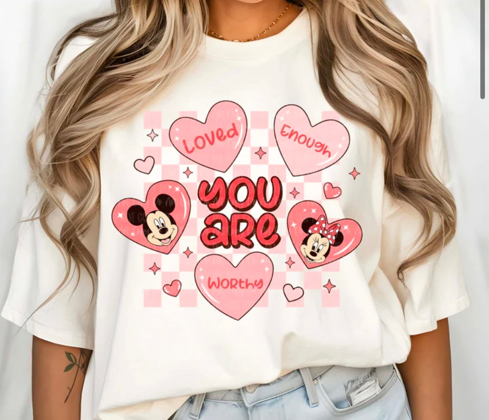 Mouse You Are Enough Tee