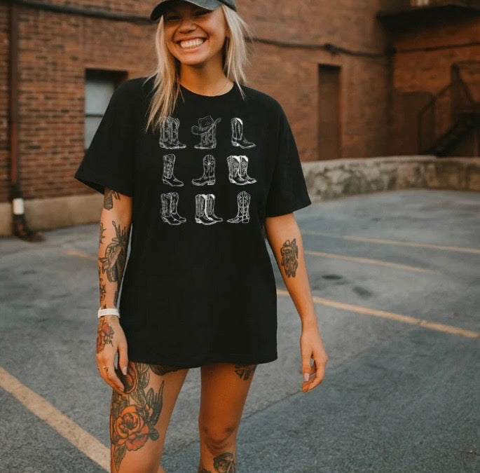 Cowboy Boots Tee