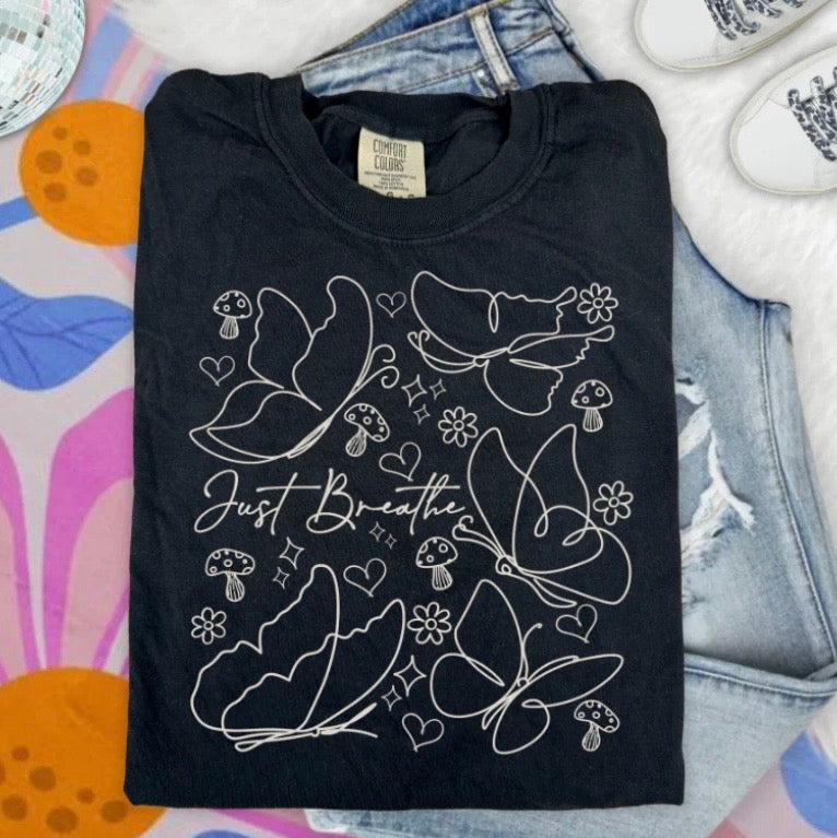 Just Breathe Tee