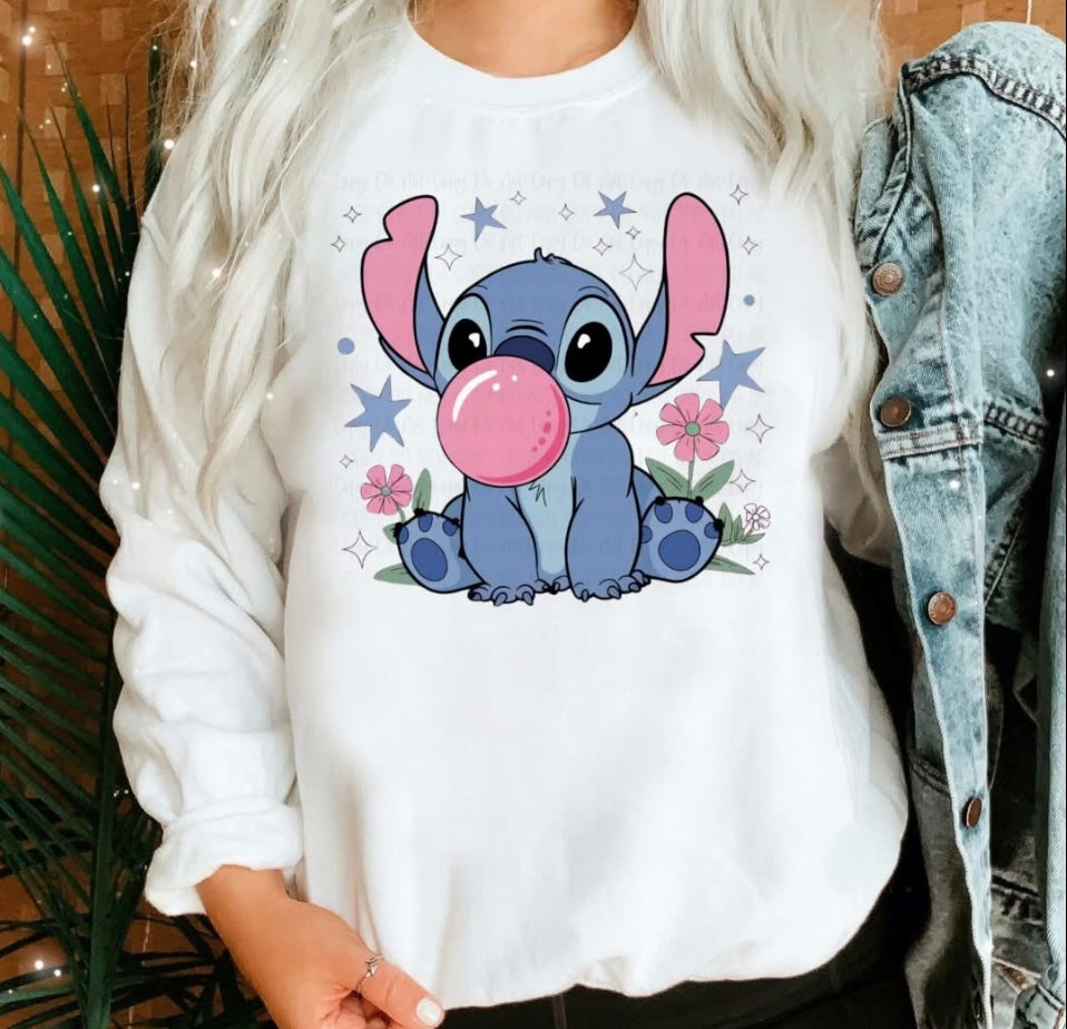 Bubblegum Alien Crewneck