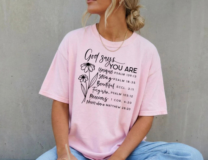 God Says I am Tee