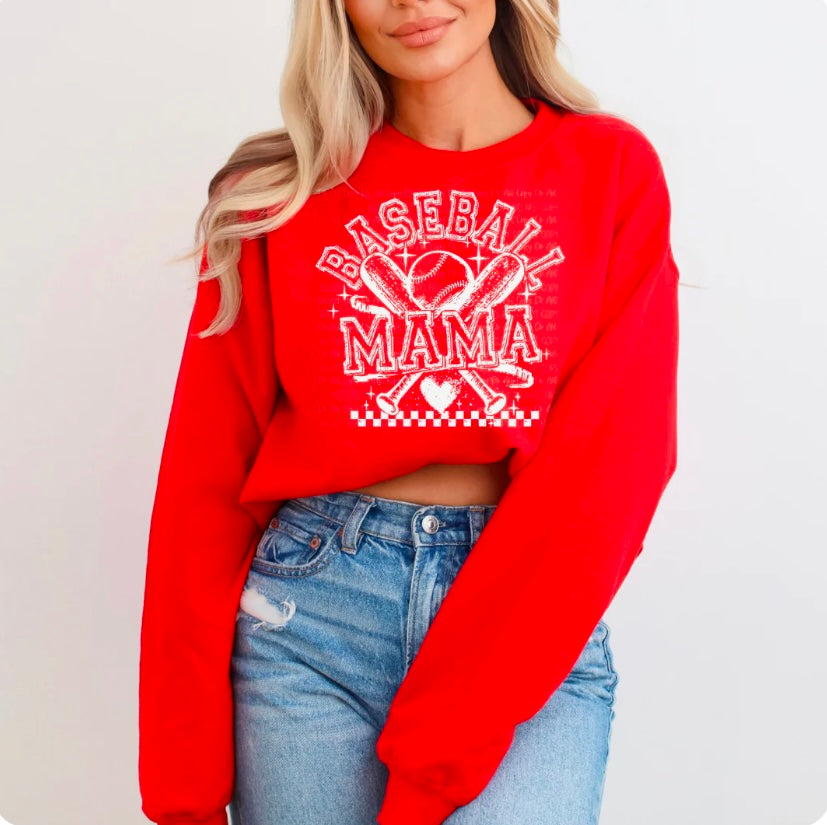Baseball Mama Crewneck