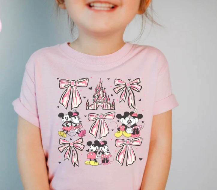 Castle Mouse Kids Tee