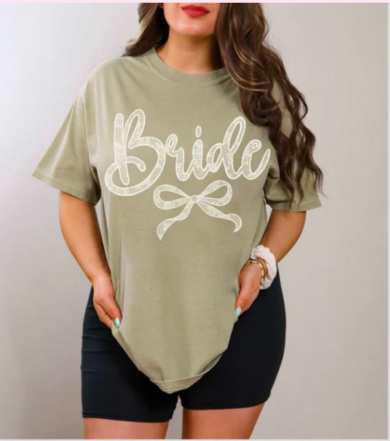 Bride Lace Crewneck