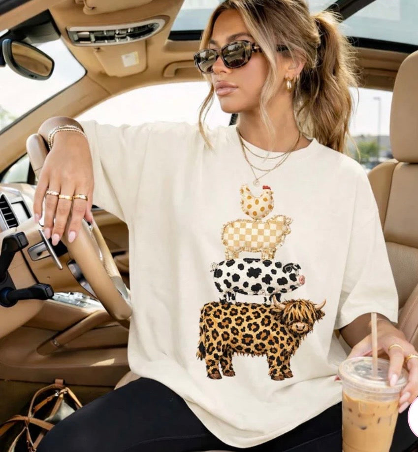 Farm Animals Tee