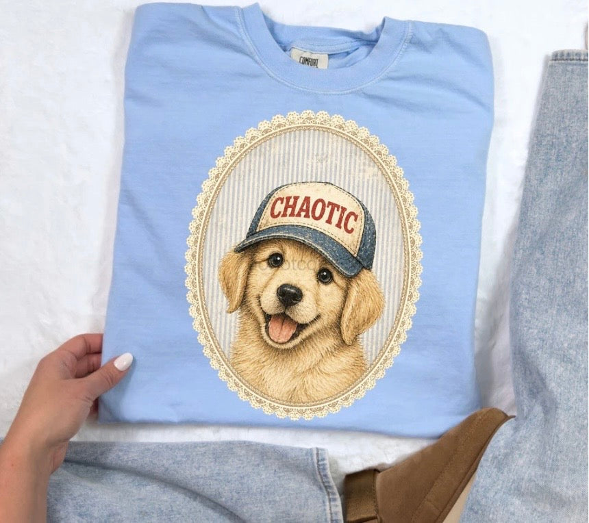 Golden Chaotic Tee