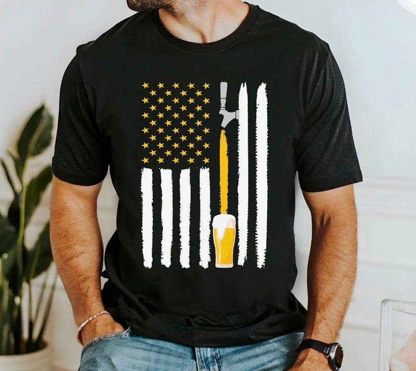 Beer flag Tee