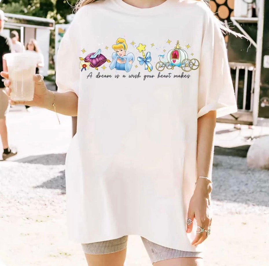 Cinderella Wish Tee