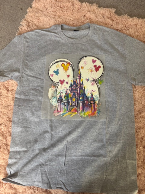 Castle Watercolor Tee