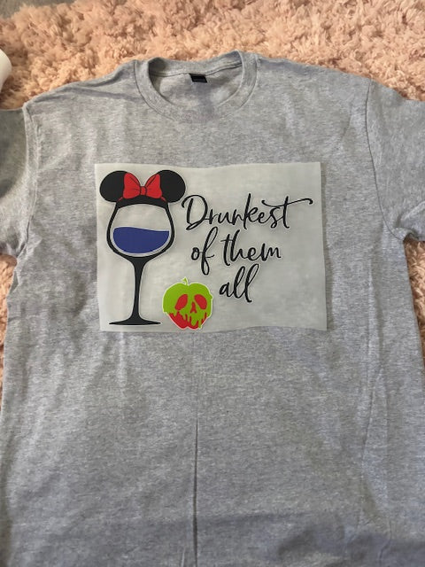 Snow Drunkest of them all Tee