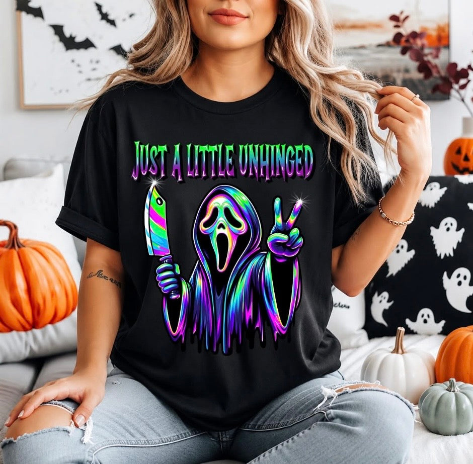 Scream just a little unhinged Tee