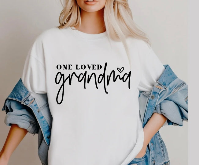 One Loved Grandma Tee