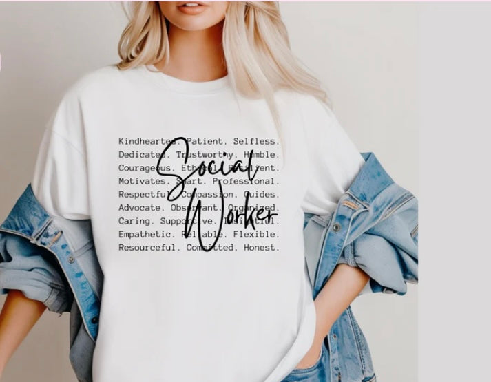 Social Worker Tee