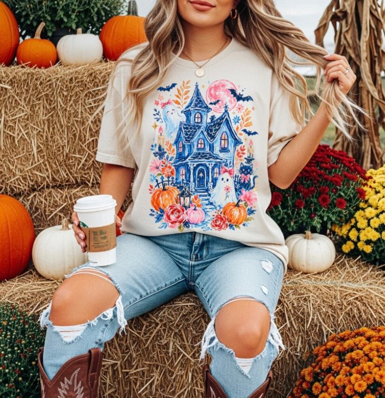 G=Haunted House Tee