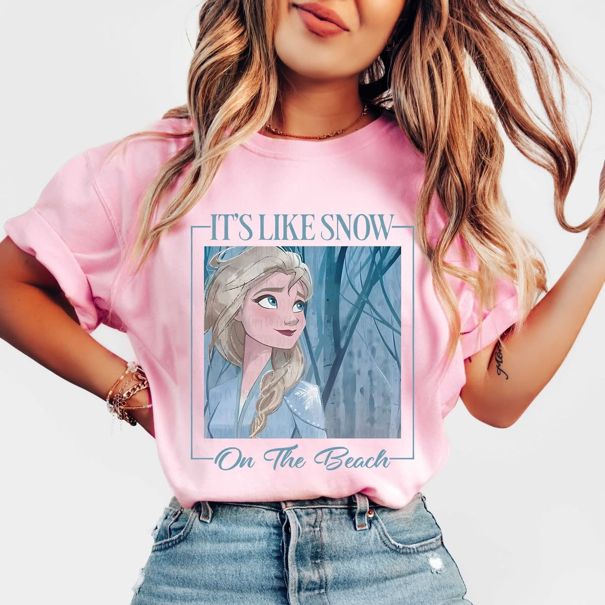 It's Like Snow On the Beach Tee