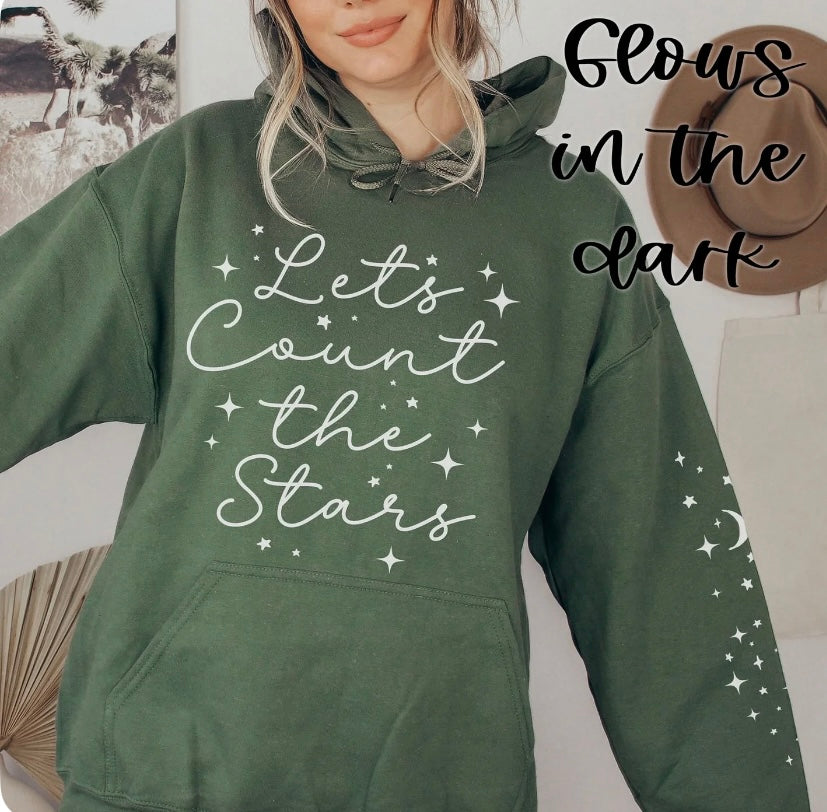 Let's Count the Stars Crewneck (Glows in the Dark)