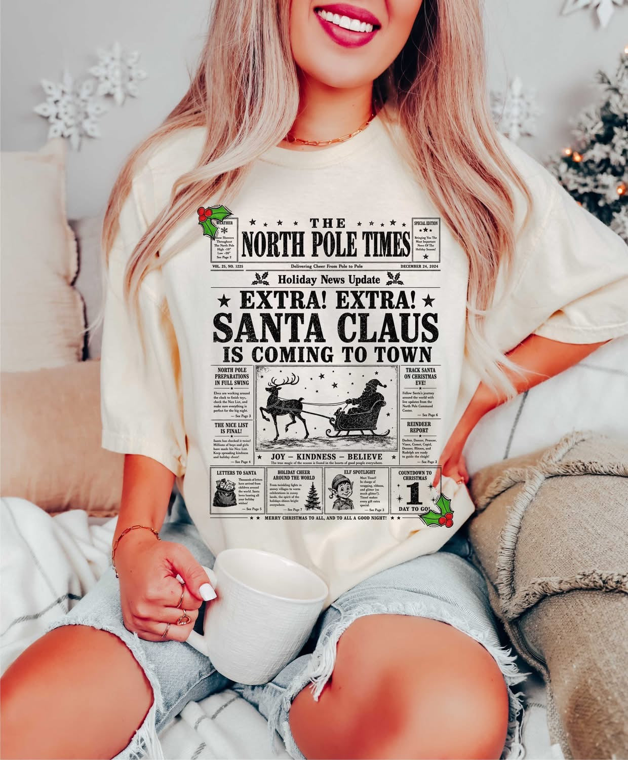 North Pole Times Tee
