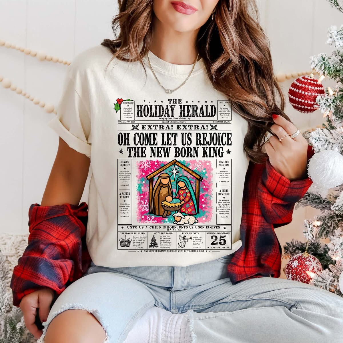 Holiday Herald Tee