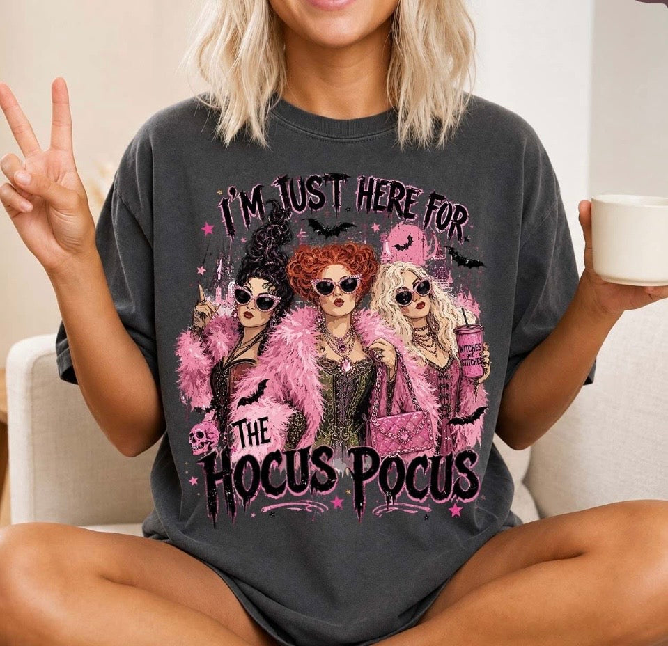 Hocus Pocus Pink Tee