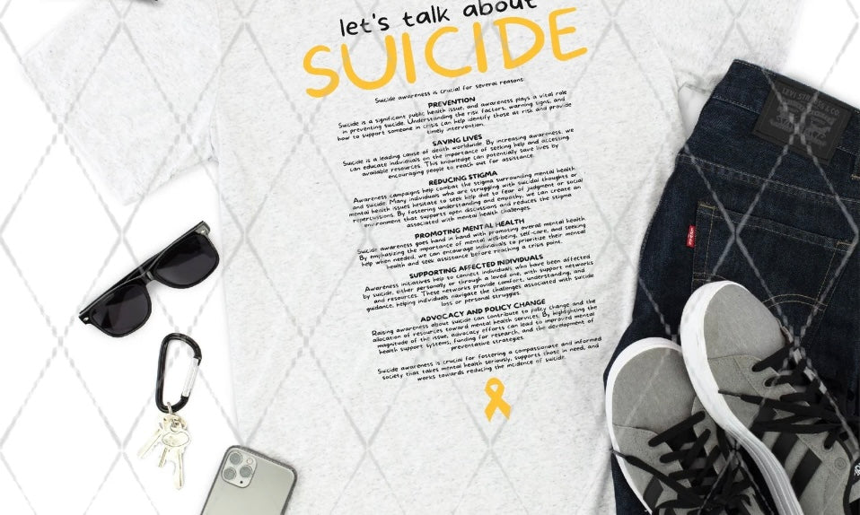 Let's Talk About Suicide Tee