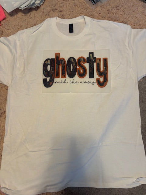 Ghosty with the Mosty Tee