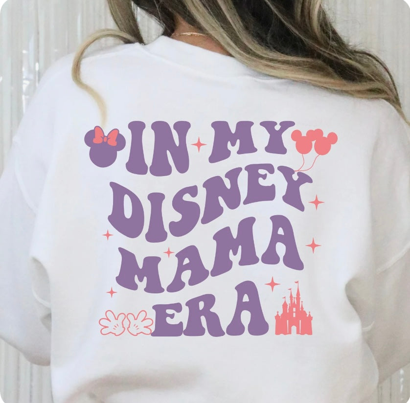 In My Disney Mama Era Crewneck