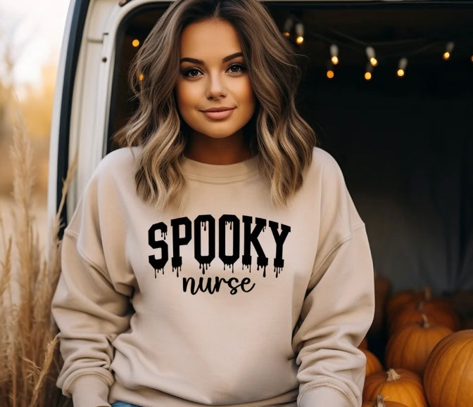 Spooky Nurse Crewneck